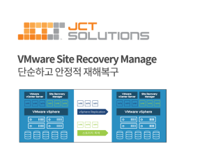 VMware Site Recovery Manage