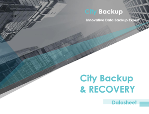 CityBackup & Recovery