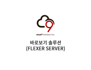 바로보기 솔루션(Flexer Server)