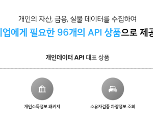 데이터서비스-개인데이터API