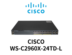 CISCO WS-C2960X-24TD-L L2 Switch